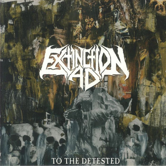 To The Detested - Limited Edition Green & White Splatter Vinyl LP vinyl record cover