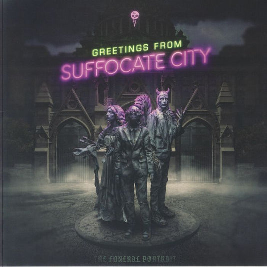 Greetings From Suffocate City - Limited Edition Glow In The Dark Vinyl LP vinyl record cover