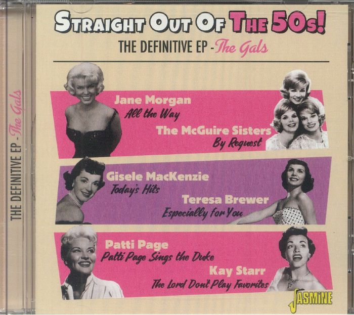 Straight Out Of The 50s! The Definitive EP: The Gals (mono) - CD CD cover