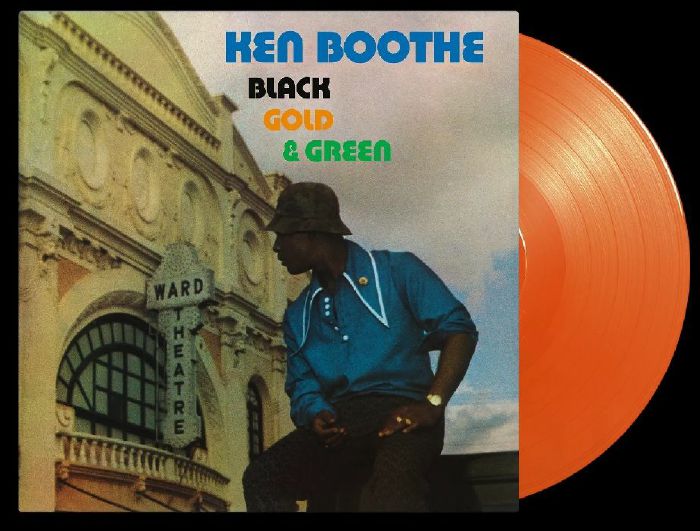 Black Gold & Green - Limited Edition Orange Vinyl LP vinyl record cover