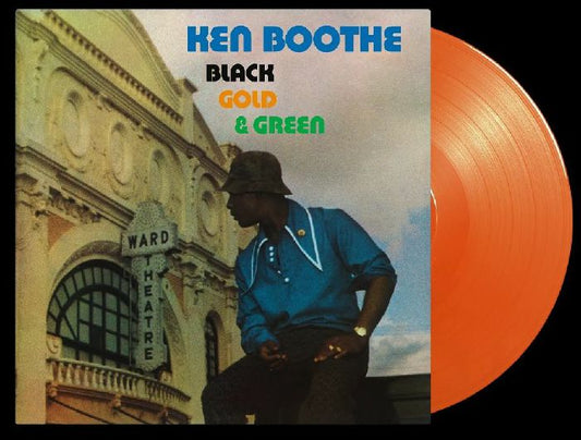 Black Gold & Green - Limited Edition Orange Vinyl LP vinyl record cover
