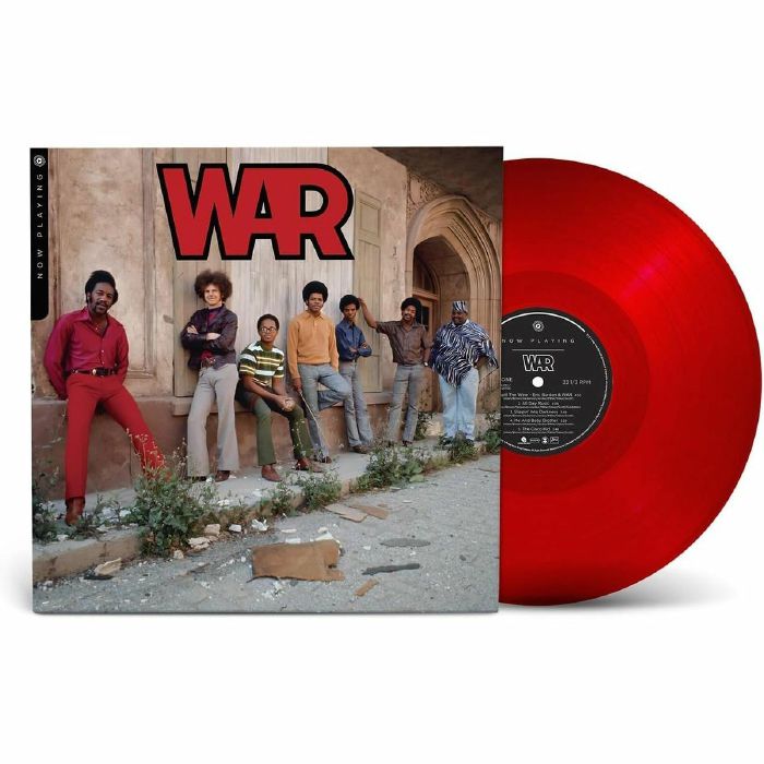 Now Playing - Red Vinyl LP vinyl record cover