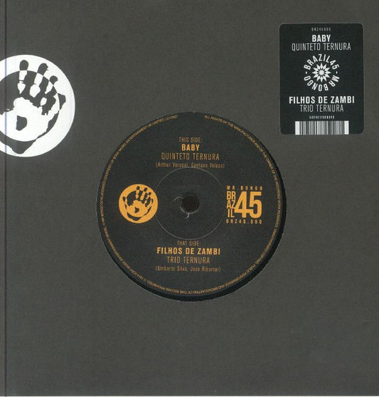 Baby / Filhos De Zambi - Vinyl Single vinyl record cover