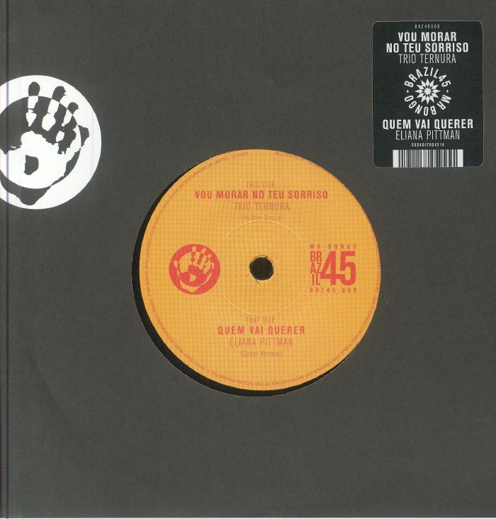 Vou Morar No Teu Sorriso - Remastered Vinyl Single vinyl record cover