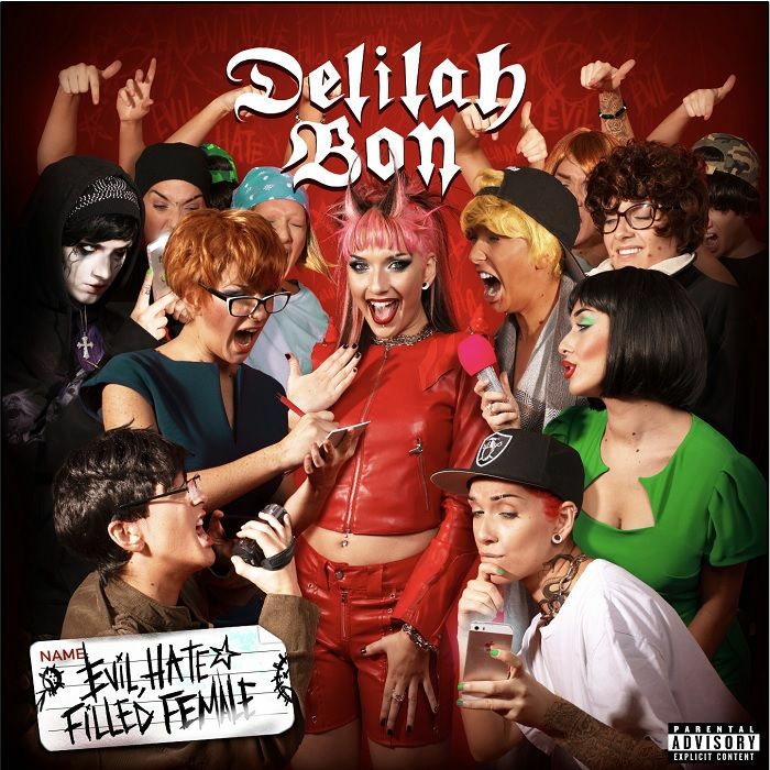 Evil Hate Filled Female - CD CD cover