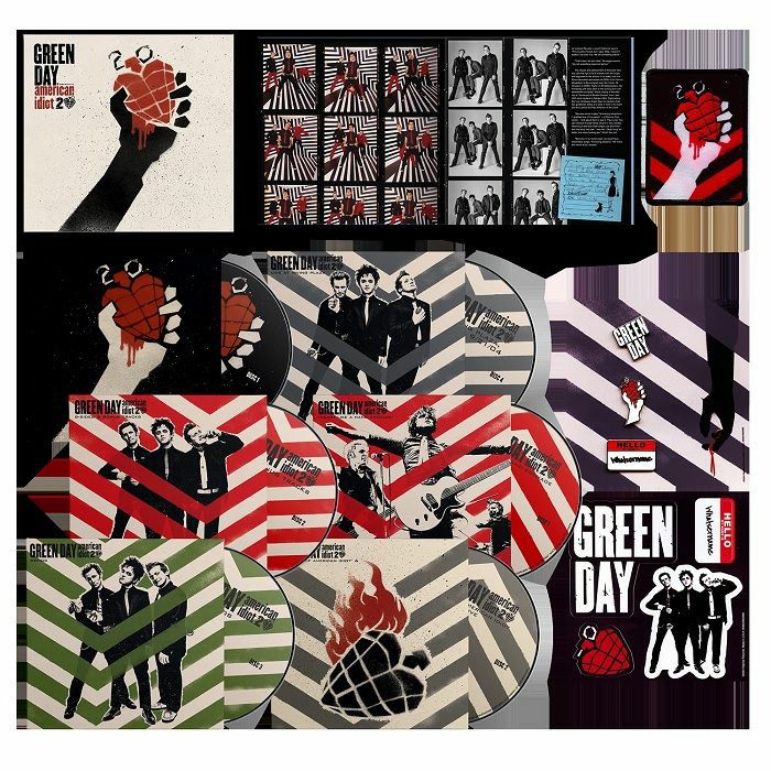 American Idiot - 20th Anniversary Edition 4CD + 2Blu-ray Box Set CD cover