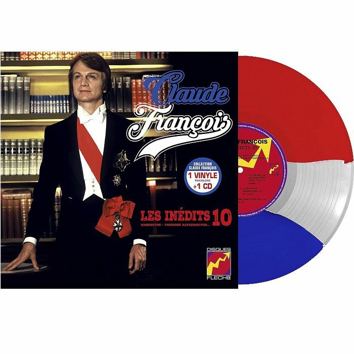 Les Inedits 10 - Limited Edition Tri-Colour Vinyl LP vinyl record cover