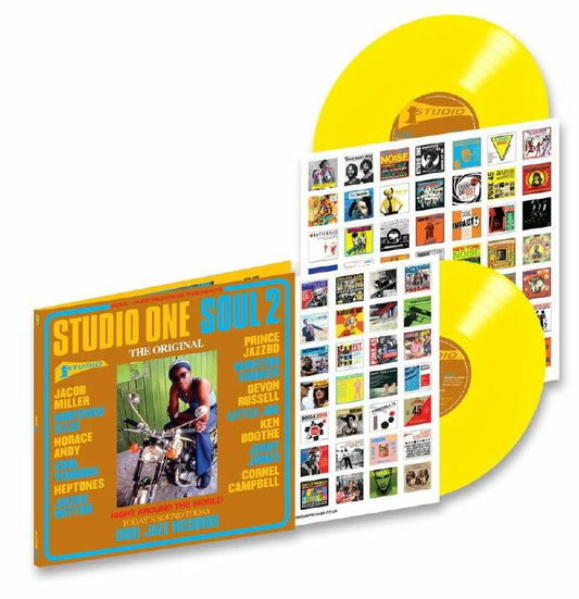 Studio One Soul 2 (18th Anniversary Edition) - Limited Edition Yellow Vinyl 2xLP vinyl record cover