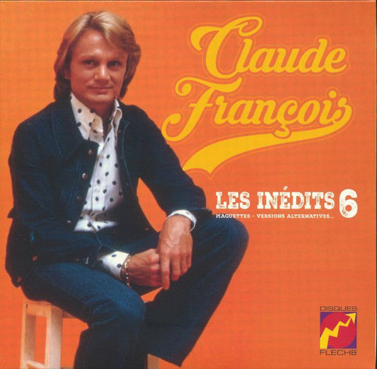 Les Inedits 6 - Limited Edition Orange Vinyl LP vinyl record cover