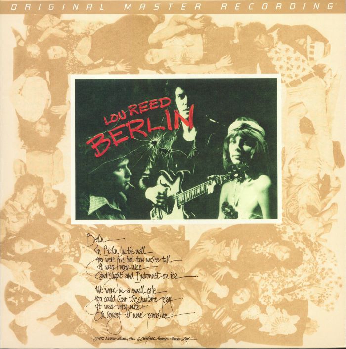 Berlin - Limited Edition Vinyl LP vinyl record cover