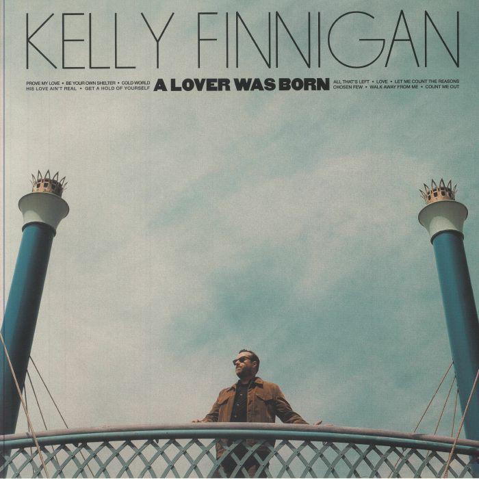 A Lover Was Born - Cyan Blue Marbled Vinyl LP vinyl record cover
