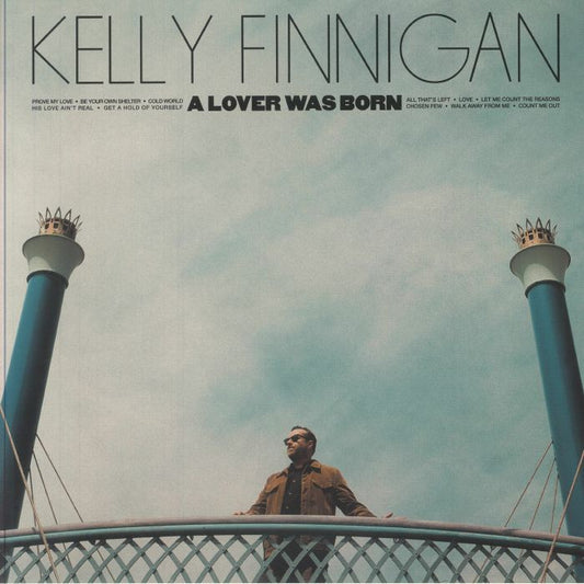 A Lover Was Born - Cyan Blue Marbled Vinyl LP vinyl record cover