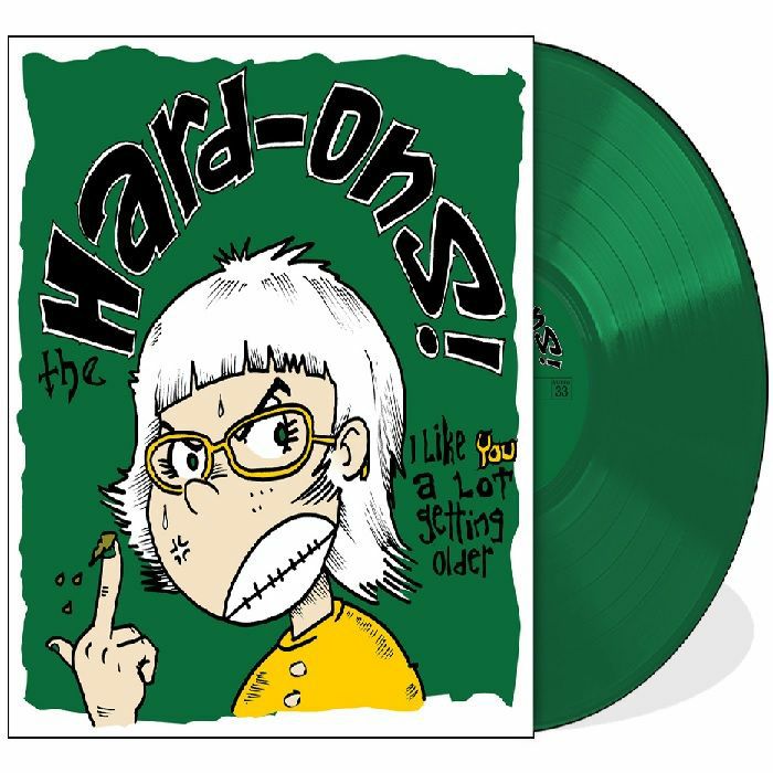 I Like You A Lot Getting Older - Limited Edition Green Vinyl LP vinyl record cover