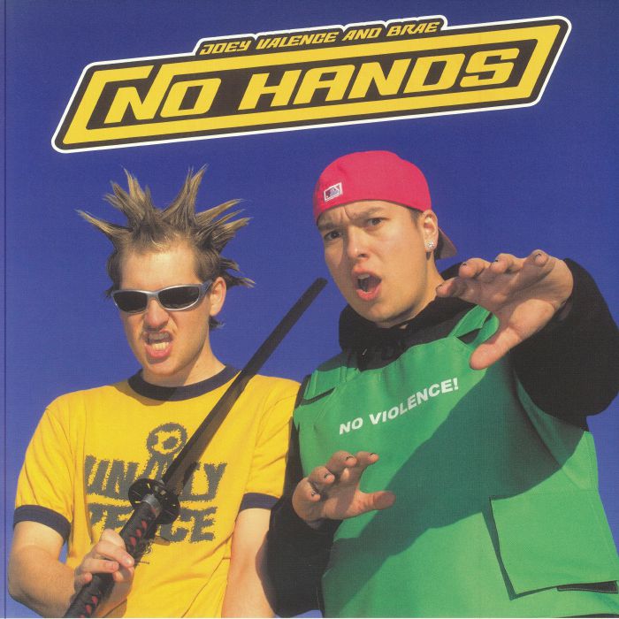 No Hands - Blue Sparkled Vinyl LP vinyl record cover