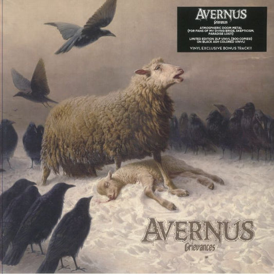 Grievances - Limited Edition Black Ash Vinyl 2xLP vinyl record cover