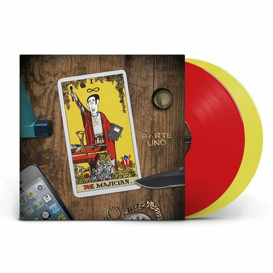 Majician - Translucent Red & Yellow Vinyl 2xLP vinyl record cover