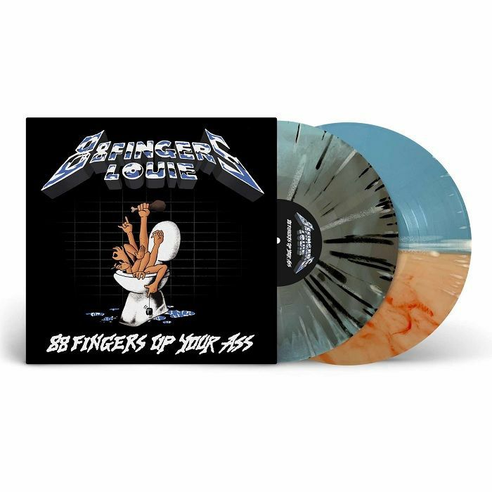 88 Fingers Up Your Ass - Limited Edition Splattered Vinyl 2xLP vinyl record cover