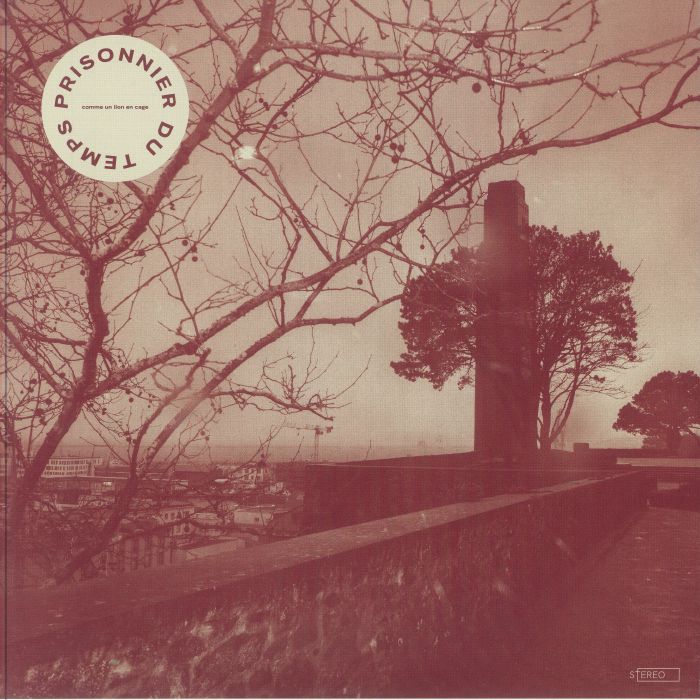Comme Un Lion En Cage - Limited Edition Oxblood & Bone Merge Vinyl LP vinyl record cover