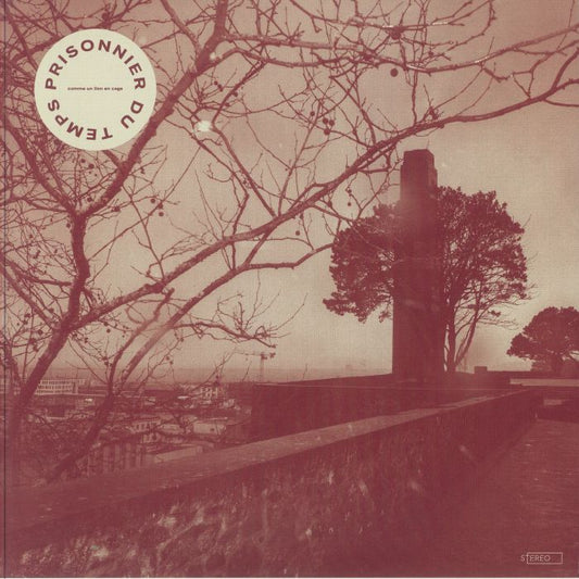 Comme Un Lion En Cage - Limited Edition Oxblood & Bone Merge Vinyl LP vinyl record cover