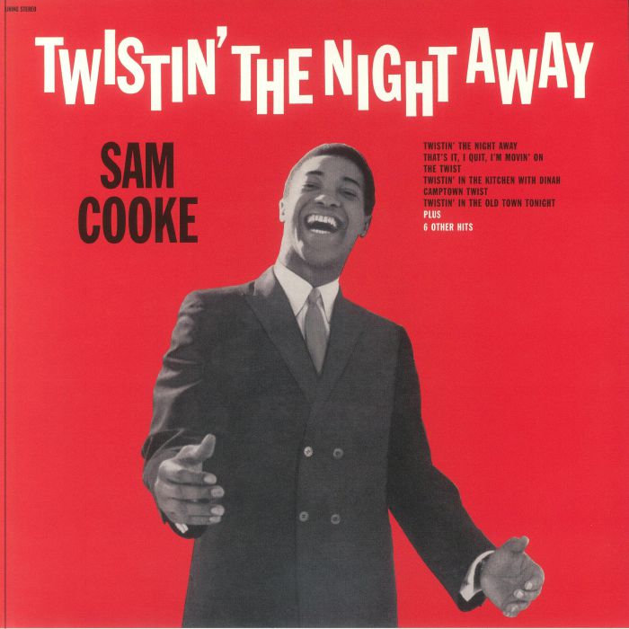 Twistin' The Night Away - Vinyl LP vinyl record cover