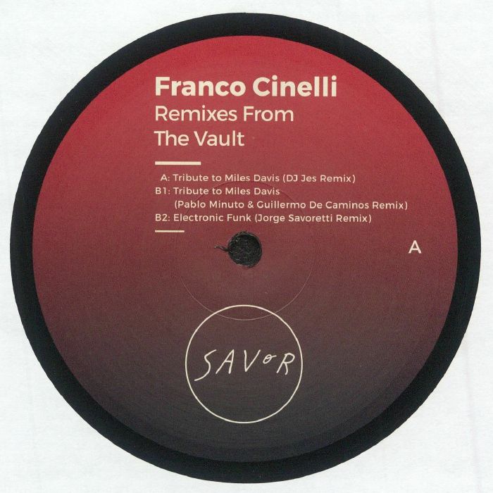 Remixes From The Vault - Vinyl EP vinyl record cover