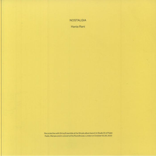 Nostalgia - 2xLP vinyl record cover