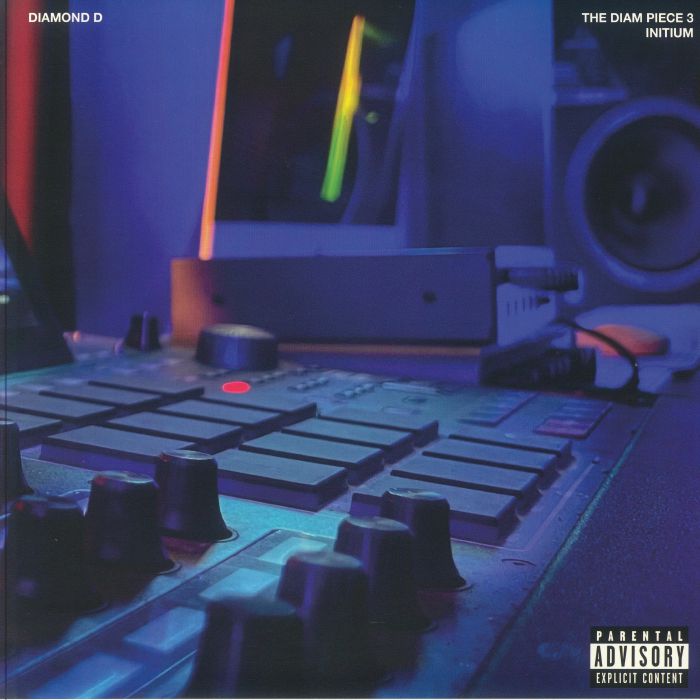 The Diam Piece 3: Initium - Orange Vinyl LP vinyl record cover