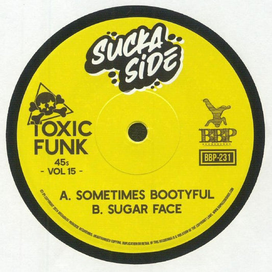 Toxic Funk Vol 15 - Vinyl Single vinyl record cover