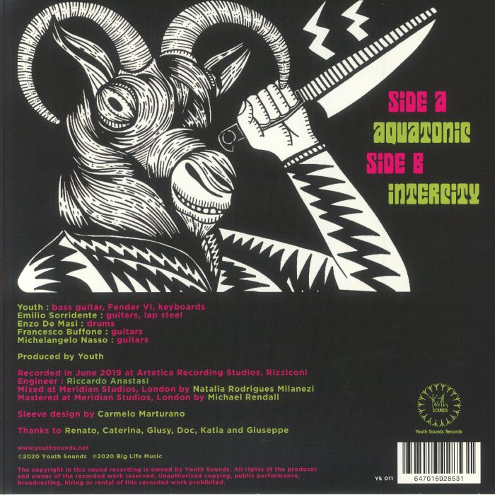 Green Electric Muse - Limited Edition Green Vinyl LP vinyl record cover