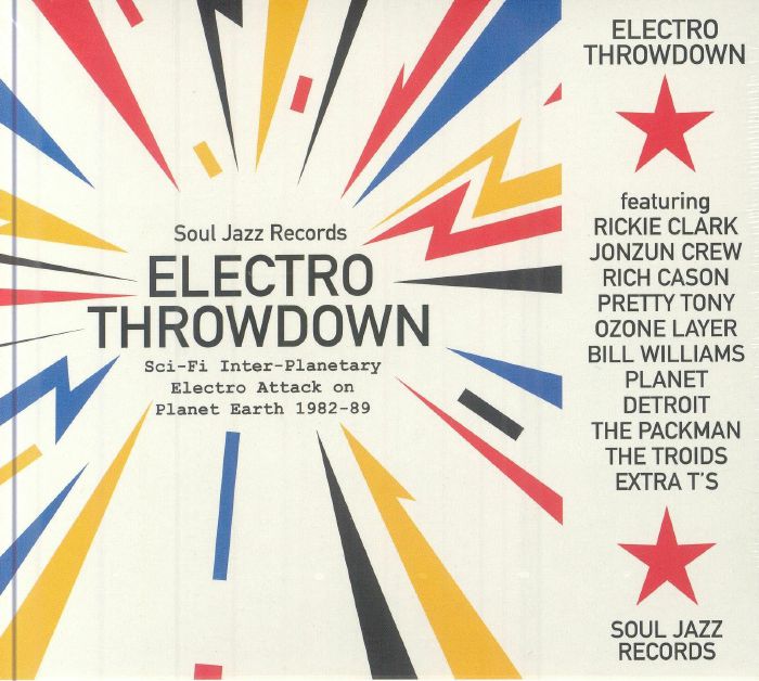 Electro Throwdown: Sci Fi Inter Planetary Electro Attack On Planet Earth 1982-89 - CD CD cover