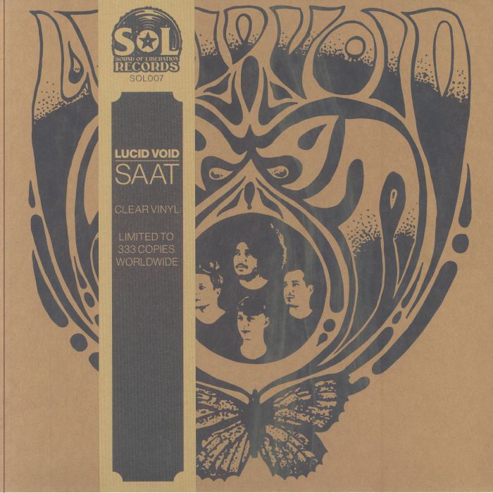 Saat - Limited Edition Clear Vinyl EP vinyl record cover