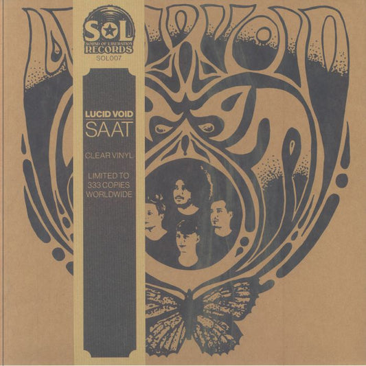 Saat - Limited Edition Clear Vinyl EP vinyl record cover