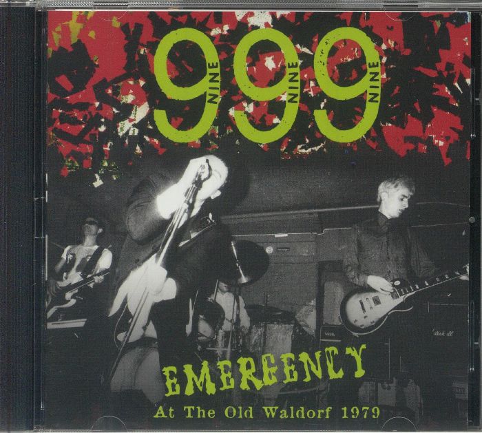 Emergency At The Old Waldorf 1979 - CD CD cover