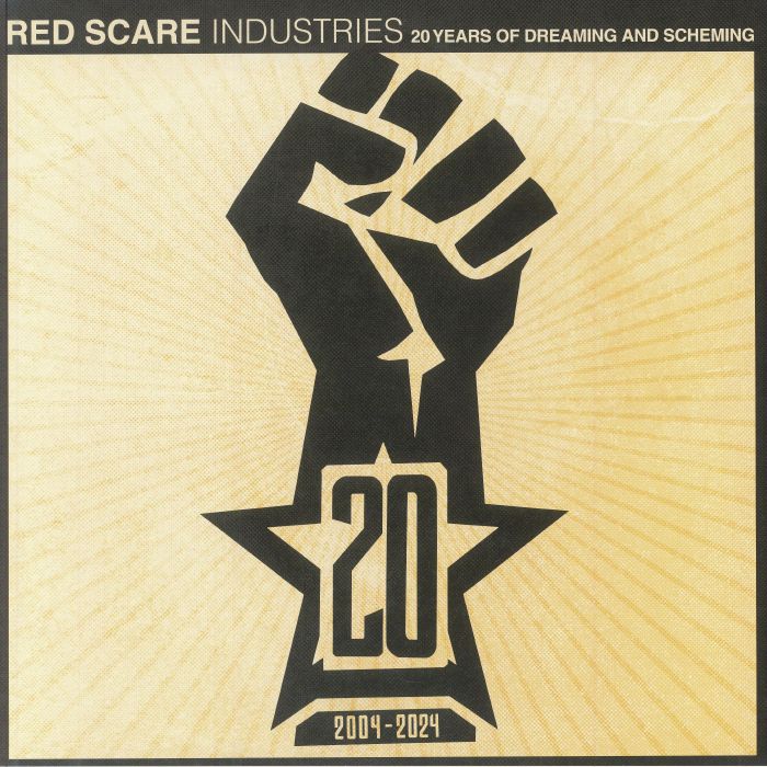 Red Scare Industries: 20 Years Of Dreaming & Scheming - Vinyl LP vinyl record cover