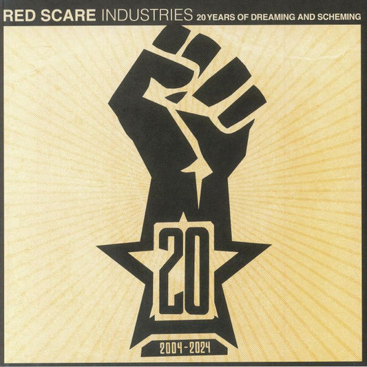 Red Scare Industries: 20 Years Of Dreaming & Scheming - Vinyl LP vinyl record cover