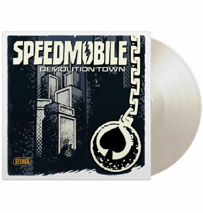 Demolition Town - Limited Edition White Vinyl LP vinyl record cover