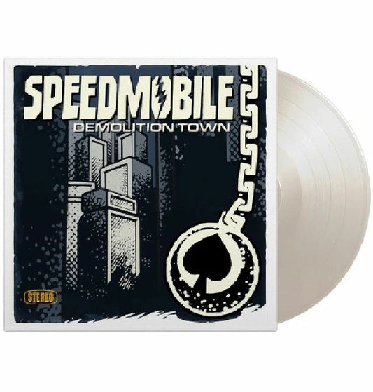 Demolition Town - Limited Edition White Vinyl LP vinyl record cover