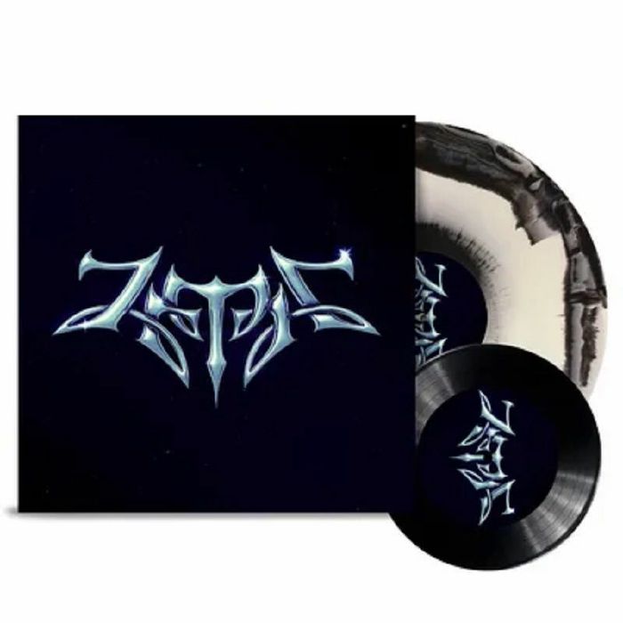 Zetra - Limited Edition White & Black Vortex Vinyl LP vinyl record cover