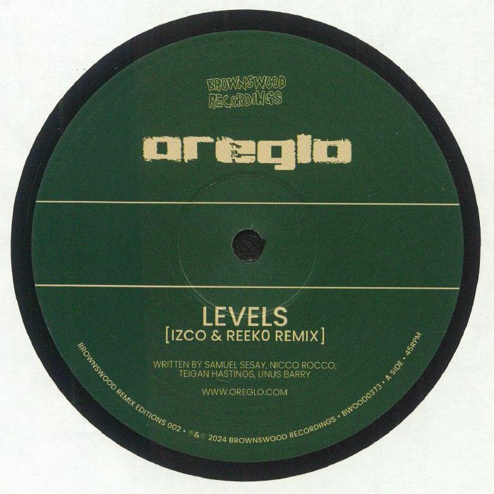 Brownswood Remix Editions 002 - Vinyl Single vinyl record cover