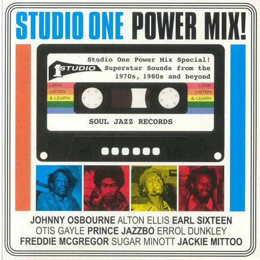 Studio One Power Mix! - 2xLP vinyl record cover