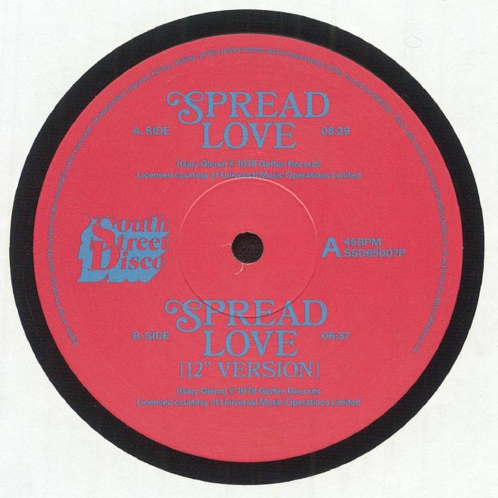 Spread Love - Vinyl Single vinyl record cover