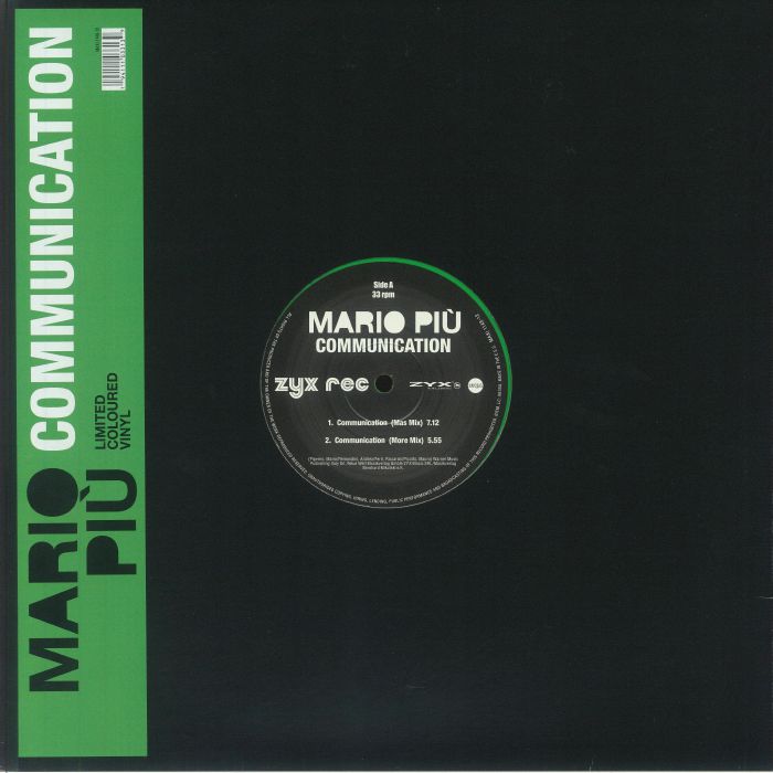 Communication - Green Vinyl Single vinyl record cover