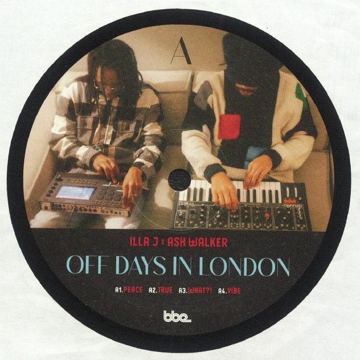 Off Days In London - Vinyl EP vinyl record cover
