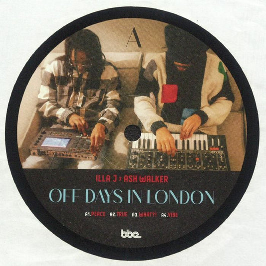 Off Days In London - Vinyl EP vinyl record cover