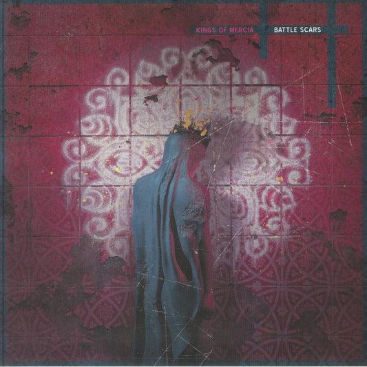 Battle Scars - Blue Marbled Vinyl LP vinyl record cover