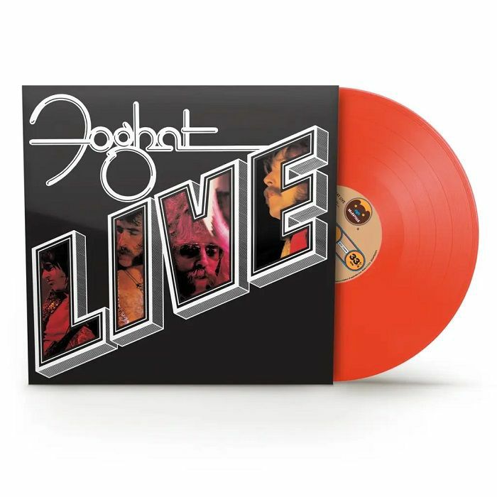 Live - Orange Vinyl LP vinyl record cover
