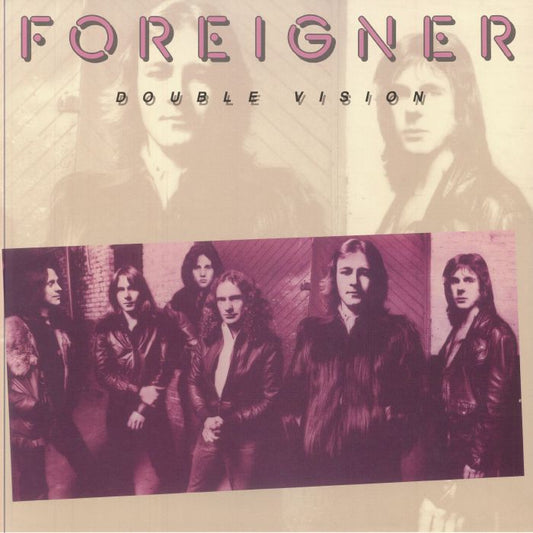 Double Vision - Translucent Grape Vinyl LP vinyl record cover