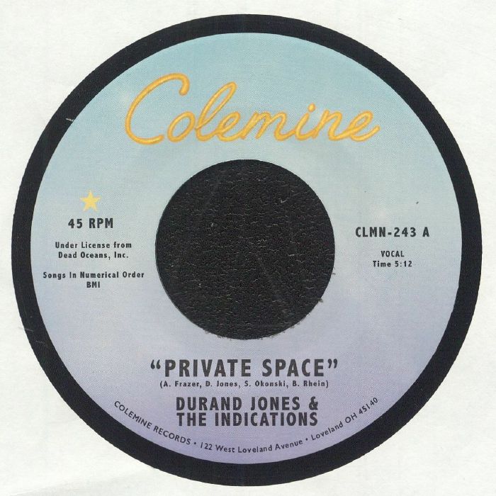 Private Space - Vinyl Single vinyl record cover