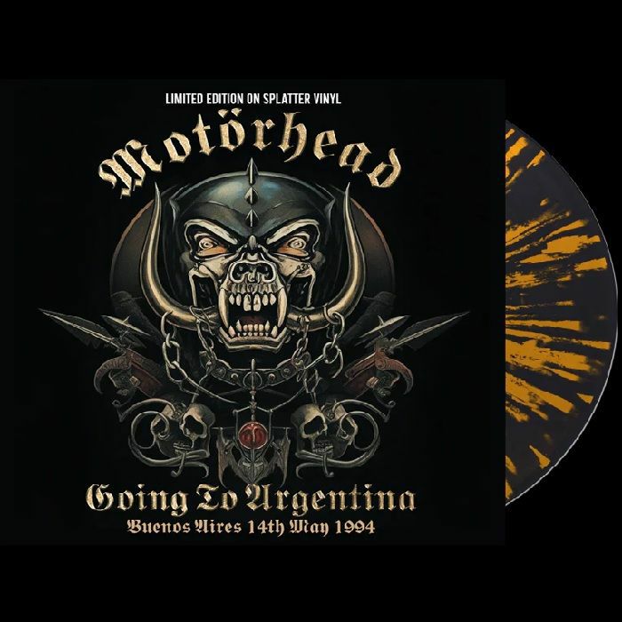 Going To Argentina: Buenos Aires 14th May 1994 - Splatter Vinyl LP vinyl record cover