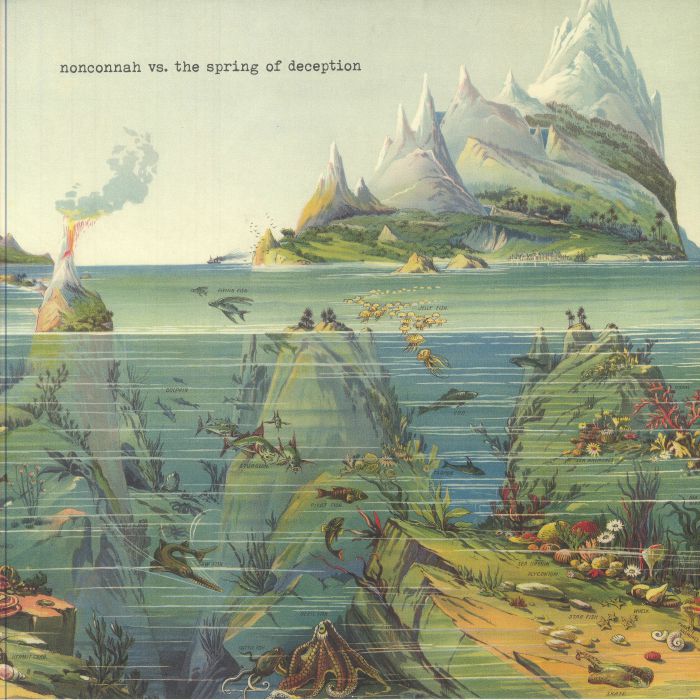 Nonconnah Vs The Spring Of Deception - Silver Vinyl LP vinyl record cover